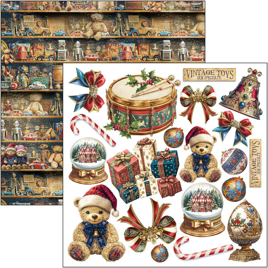 Ciao Bella Toy Shop 6x6 Inch Fussy Cut Pad (24pcs) (CBQE089)