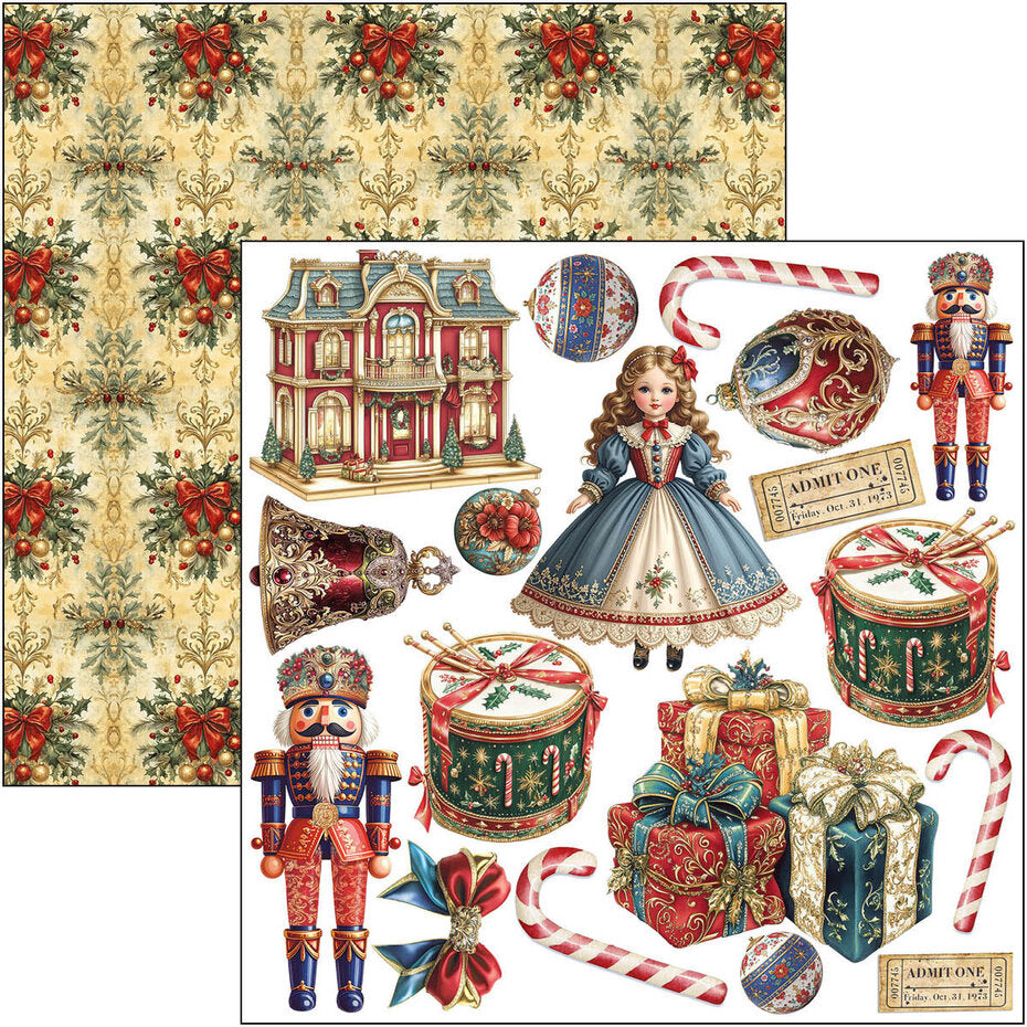 Ciao Bella Toy Shop 6x6 Inch Fussy Cut Pad (24pcs) (CBQE089)