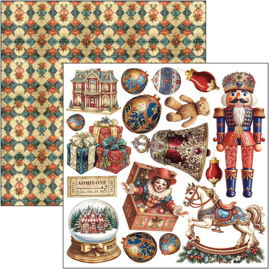 Ciao Bella Toy Shop 6x6 Inch Fussy Cut Pad (24pcs) (CBQE089)