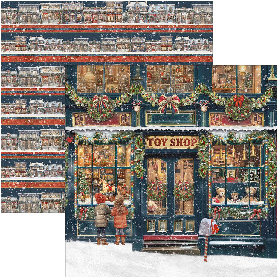 Ciao Bella Toy Shop 8x8 Inch Paper Pad (12pcs) (CBH089)