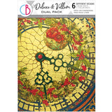 Ciao Bella Toy Shop A4 Deluxe Paper Gold & Vellum Dual Pack Mixed (6pcs) (CBX002)