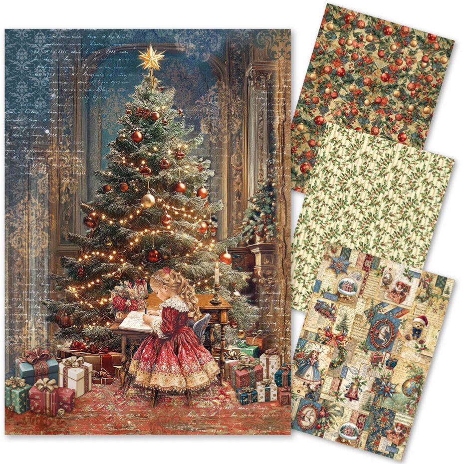 Ciao Bella Toy Shop A4 Rice Paper Mixed (4pcs) (CBRA005)