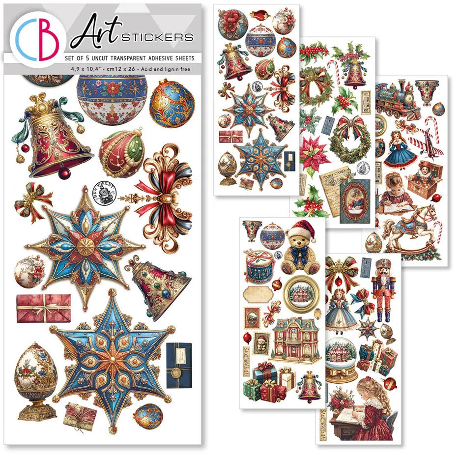 Ciao Bella Toy Shop Transparent Adhesive Sheets (5pcs) (CBI005)