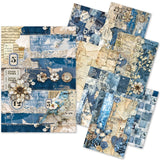 Ciao Bella Urban Blue Denim Craftmix Mixed A5 Paper Pack (8pcs) (MC002)