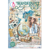 Ciao Bella Wanderlust A4 Junk Journal Ephemera Book (32pcs) (CBB006)