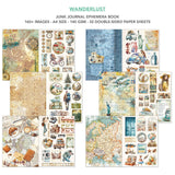 Ciao Bella Wanderlust A4 Junk Journal Ephemera Book (32pcs) (CBB006)