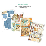 Ciao Bella Wanderlust A4 Junk Journal Ephemera Book (32pcs) (CBB006)