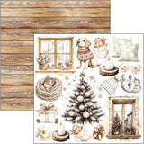 Ciao Bella Winter Season 6x6 Inch Fussy Cut Pad (24pcs) (CBQE088)