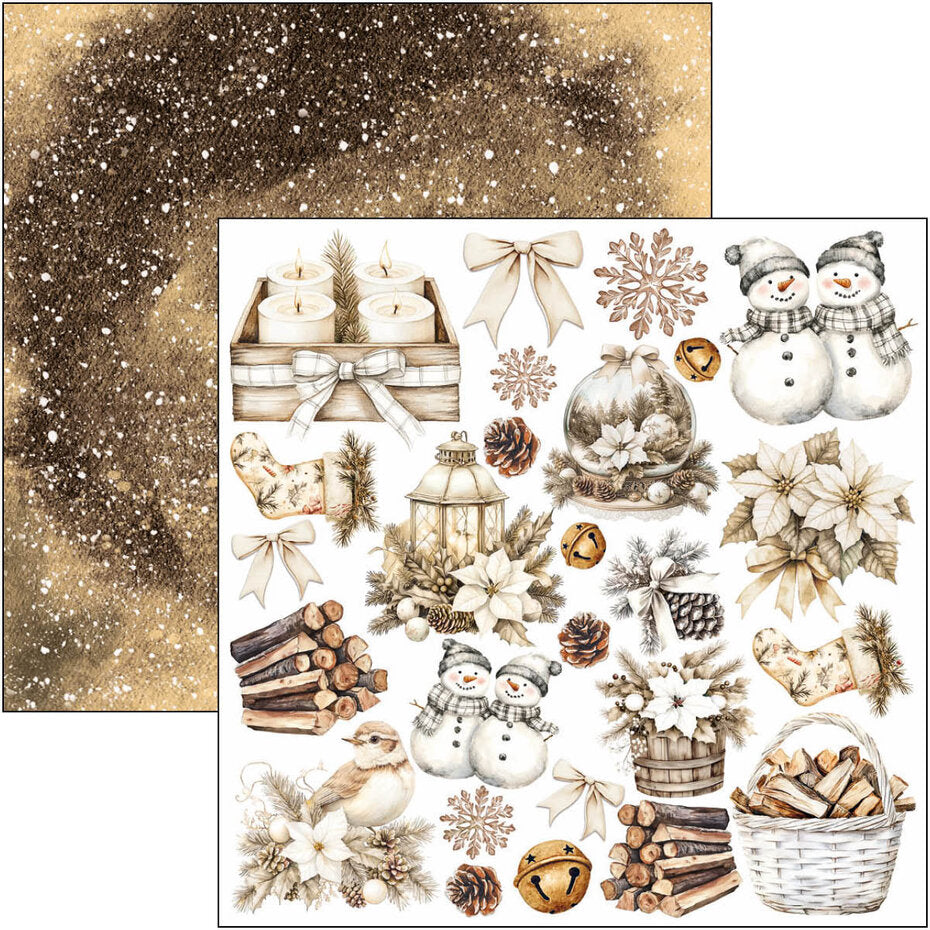 Ciao Bella Winter Season 6x6 Inch Fussy Cut Pad (24pcs) (CBQE088)