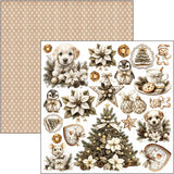 Ciao Bella Winter Season 6x6 Inch Fussy Cut Pad (24pcs) (CBQE088)