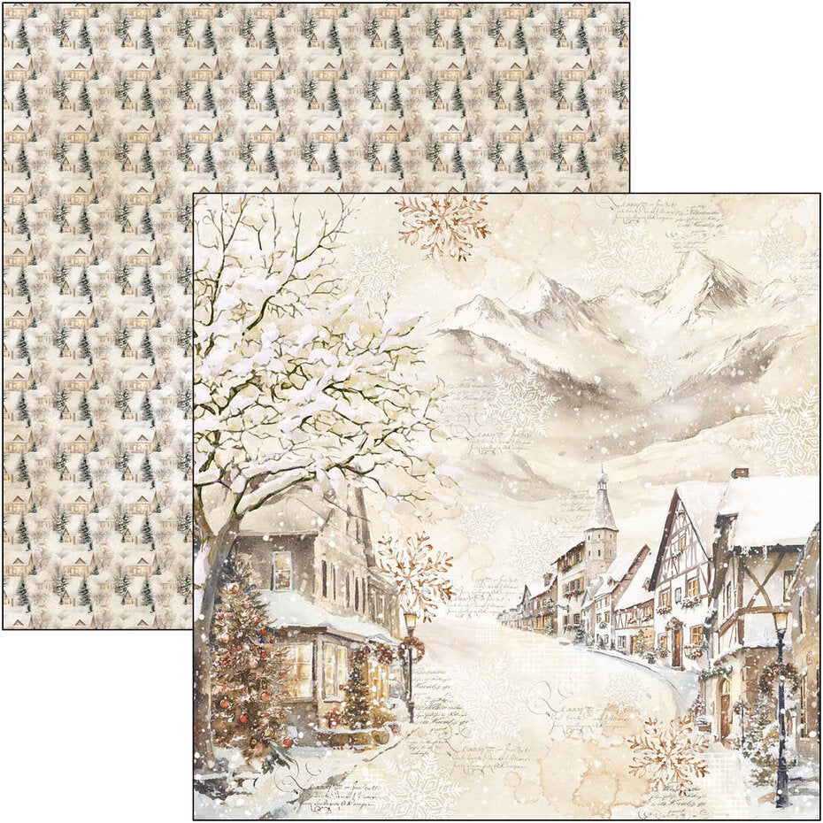 Ciao Bella Winter Season 8x8 Inch Paper Pad (12pcs) (CBH088)