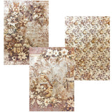 Ciao Bella Winter Season A4 Deluxe Paper Pearl Copper & Vellum Dual Pack Mixed (6pcs) (CBX001)