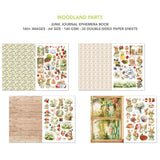 Ciao Bella Woodland Party A4 Junk Journal Ephemera Book (32pcs) (CBB011)