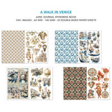 Ciao Bella A Walk in Venice A4 Junk Journal Ephemera Book (32pcs) (CBB023)* damaged corner