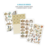 Ciao Bella A Walk in Venice A4 Junk Journal Ephemera Book (32pcs) (CBB023)* damaged corner