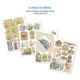 Ciao Bella A Walk in Venice A4 Junk Journal Ephemera Book (32pcs) (CBB023)* damaged corner