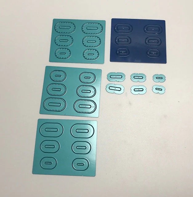 Cool Katz Craft Cutz Clever closures - Slit slot die set