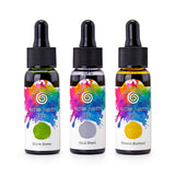 Katy Sue Designs Andy Skinner Cosmic Shimmer Elemental Water-Based Inks – Set of 3 (Earthtone Colours)