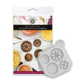 Katy Sue Designs Cosmic Shimmer Mini Cogs & Gears Silicone Mould