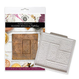 Katy Sue Designs Cosmic Shimmer Riveted Metal Plate Silicone Mould