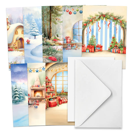 Katy Sue Designs Cosy Christmas Gnomes Card Making Kit