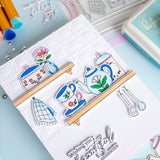 Pinkfresh Studio Square Play coverplate die
