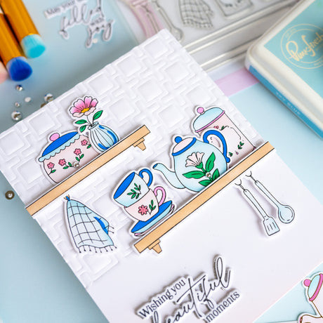 Pinkfresh Studio Square Play coverplate die