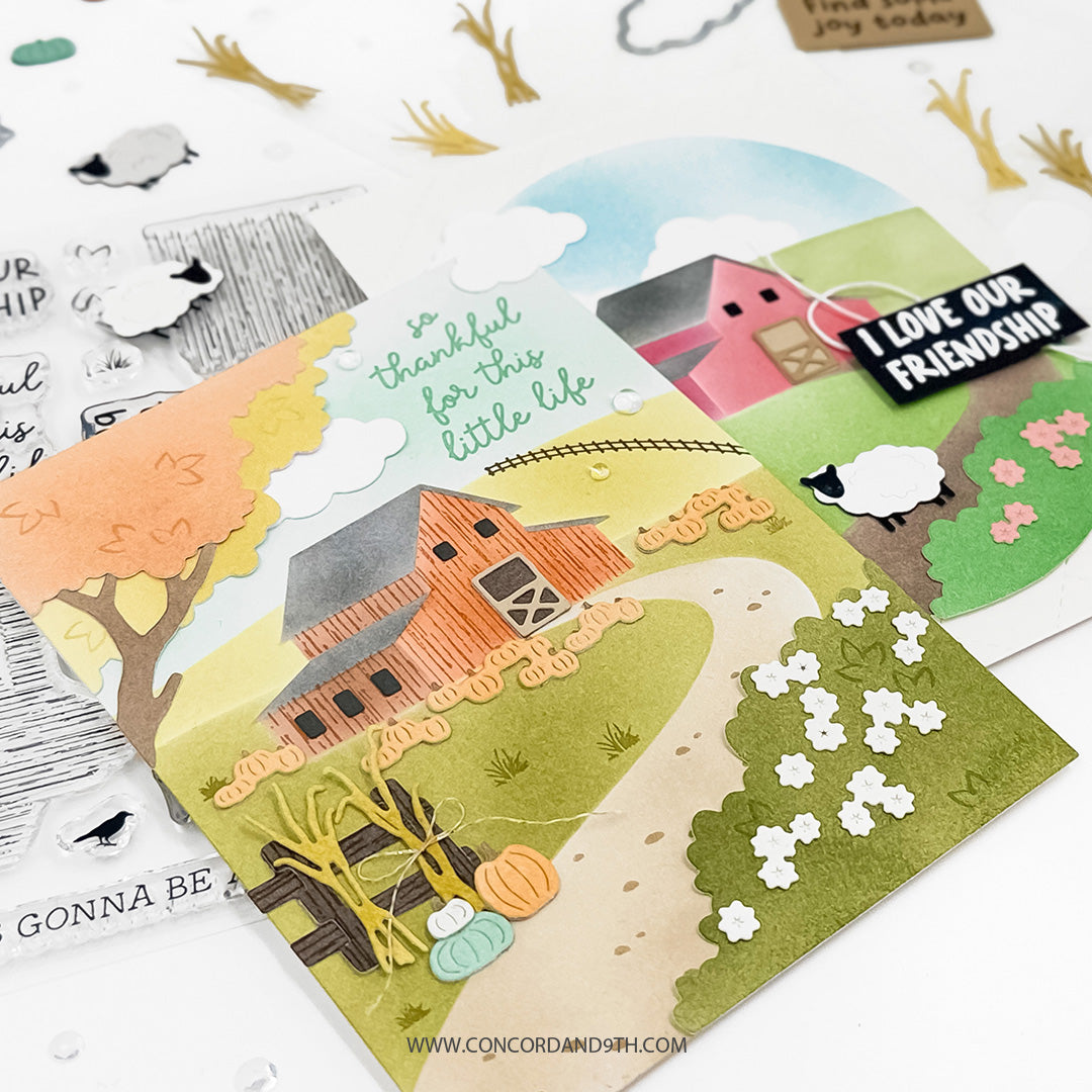 Concord & 9th Countryside Stamp & Die Bundle