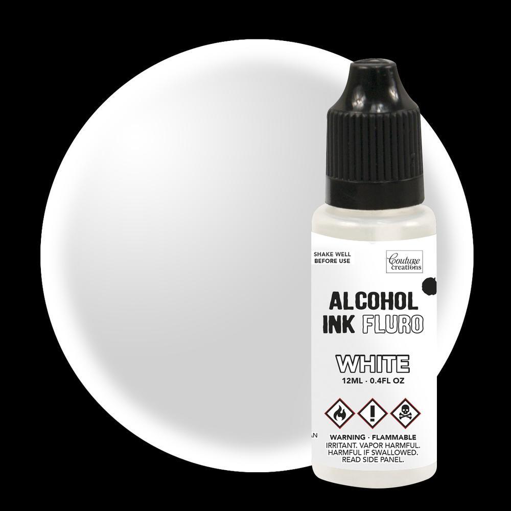 Couture Creations Alcohol Ink A Ink Fluro - white - 12mL