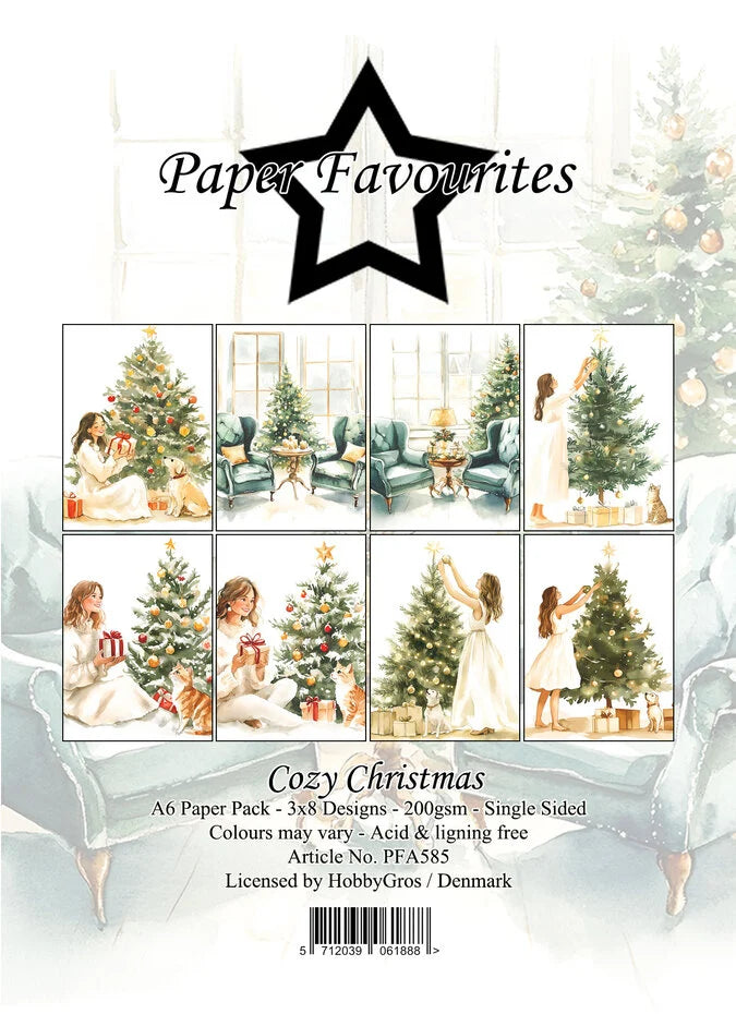 Paper Favourites Cozy Christmas A6 Paper Pad (PFA585)