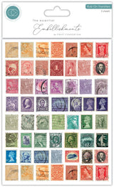 Craft Consortium The Collector Rub on Transfers Used Stamps (2pcs) (CERUBT002)