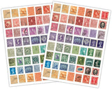Craft Consortium The Collector Rub on Transfers Used Stamps (2pcs) (CERUBT002)