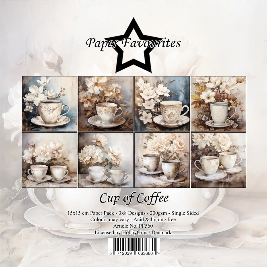 Paper Favourites Cup of Coffee 6x6 Inch Paper Pad (PF560)