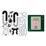 Hero Arts A Little Merri-Mint Stamp & Cut Set from the Candy Cane Season Collection