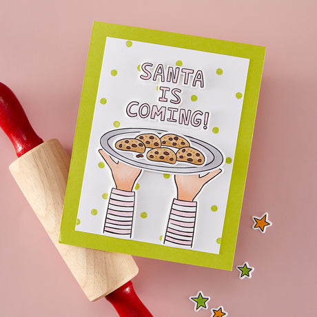 Hero Arts Santa Fuel Stamp & Cut Set from the Yule Fuel Collection