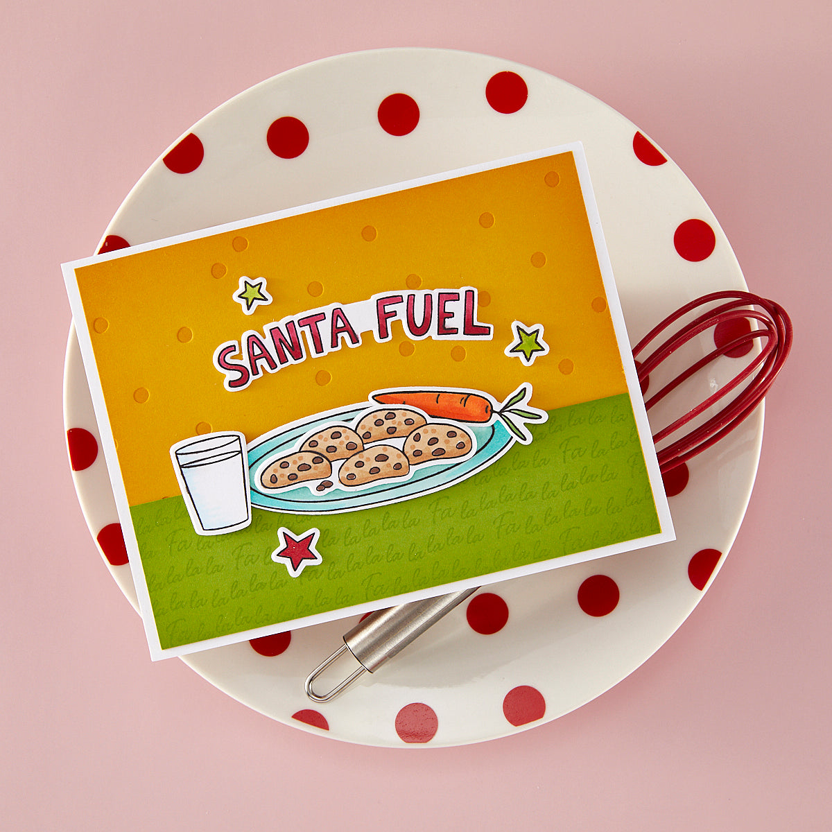 Hero Arts Santa Fuel Stamp & Cut Set from the Yule Fuel Collection