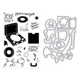 Hero Arts Feeling Festive Stamp & Cut