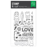 Hero Arts Partners In Brine Stamp & Cut Set