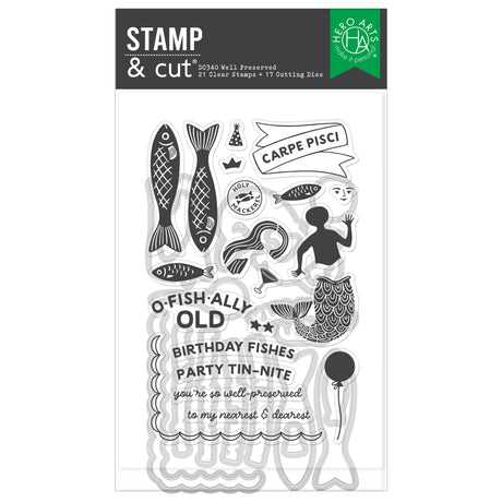 Hero Arts Well Preserved Stamp & Cut Set