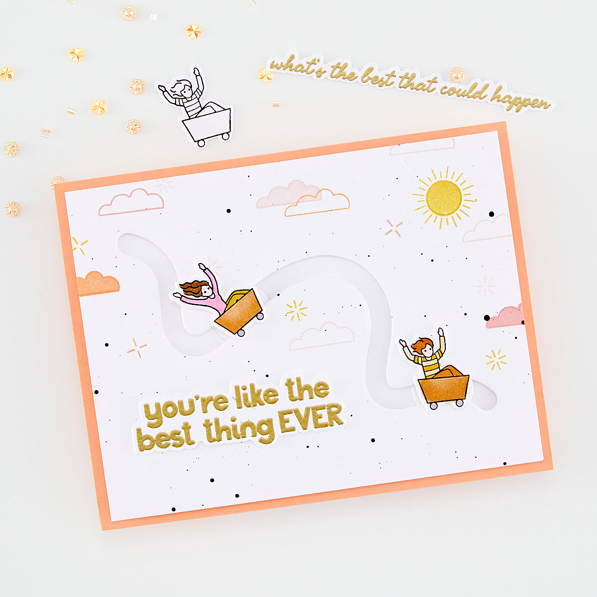 Hero Arts Wild Ride Stamp & Cut Set