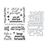 Hero Arts We All Started Somewhere Stamp & Cut Set