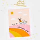 Hero Arts We All Started Somewhere Stamp & Cut Set