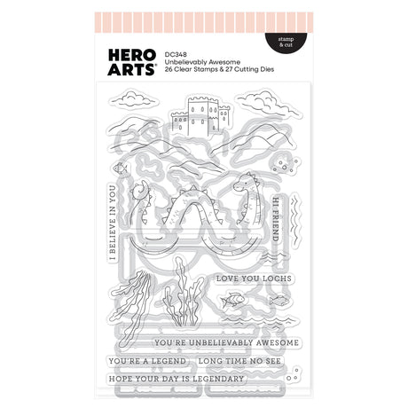 Hero Arts Unbelievably Awesome Stamp & Cut