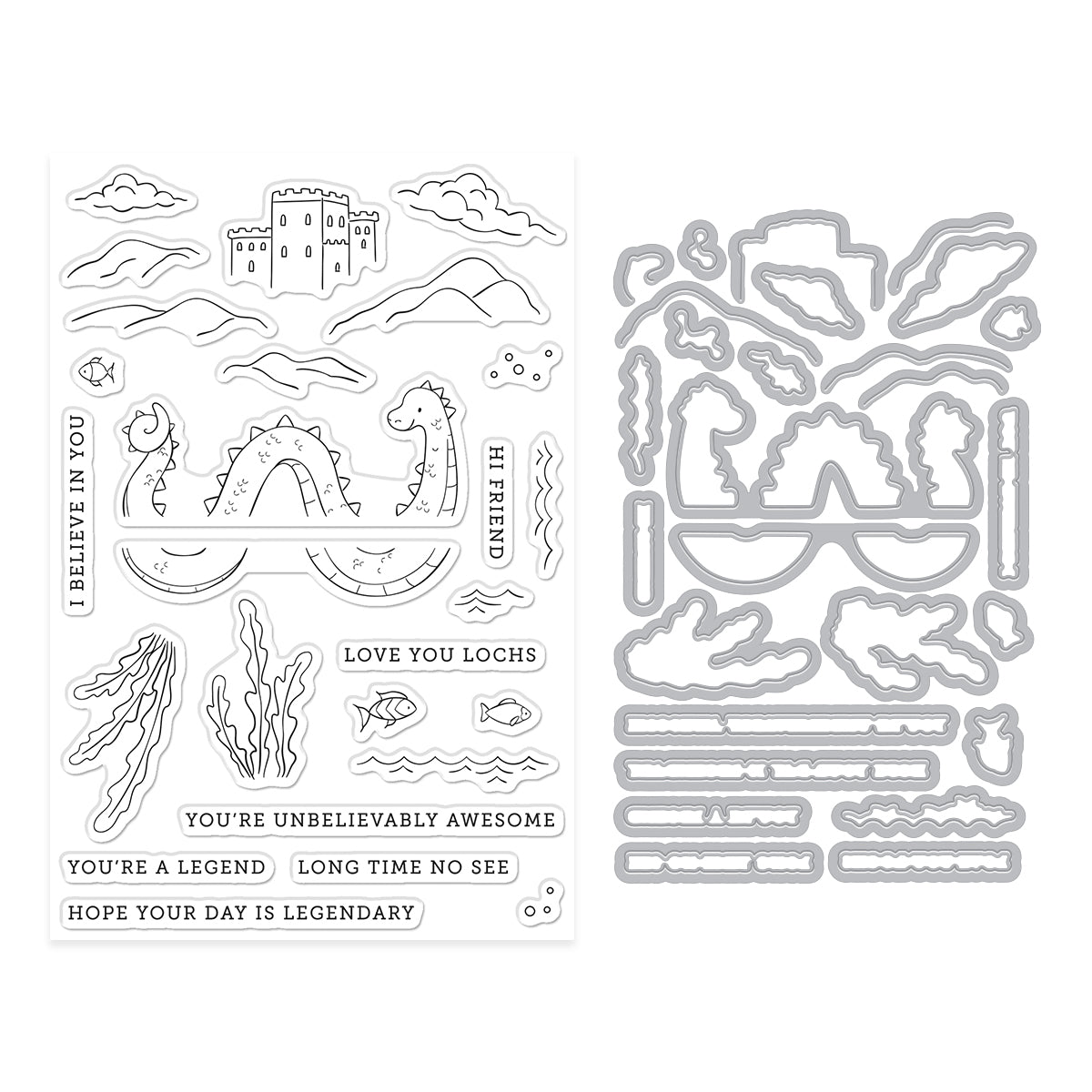 Hero Arts Unbelievably Awesome Stamp & Cut