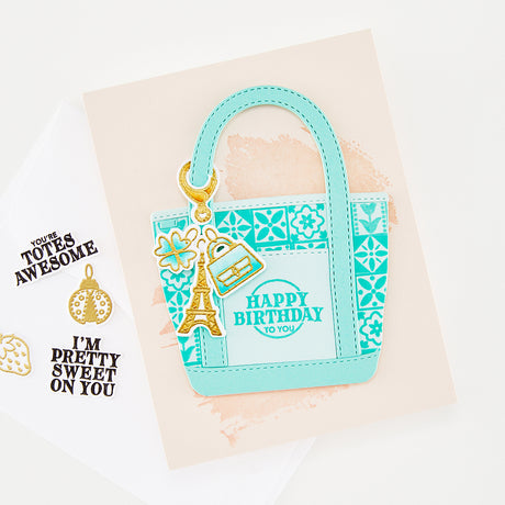 Hero Arts Totes the Best Stamp & Cut