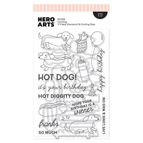 Hero Arts Hot Dog Stamp & Cut