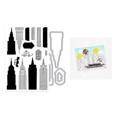Hero Arts In the City Stamp & Cut Set DC365