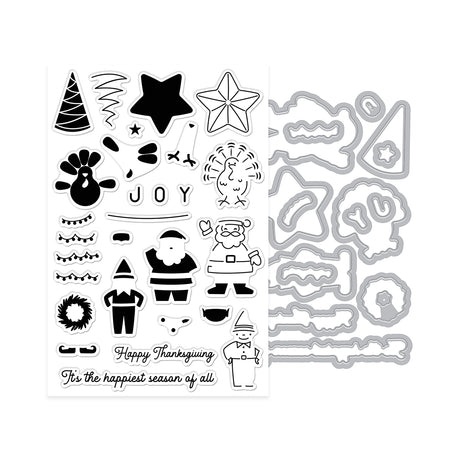 Hero Arts On Parade Stamp & Cut Set DC366