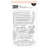 Hero Arts The Holiday Season Stamp & Cut Set DC371
