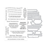 Hero Arts The Holiday Season Stamp & Cut Set DC371